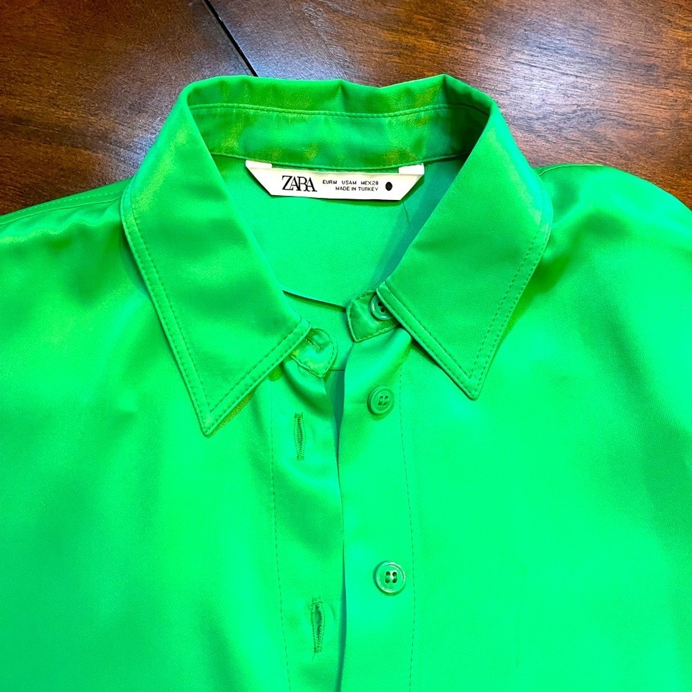 Zara Green top